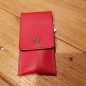 Set manicure Zwilling 3 pezzi con astuccio in pelle rossa Set manicure Zwilling 3 pezzi con astuccio in pelle rossa