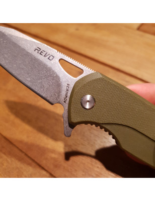 Coltello chiudibile Revo Vipera XL verde