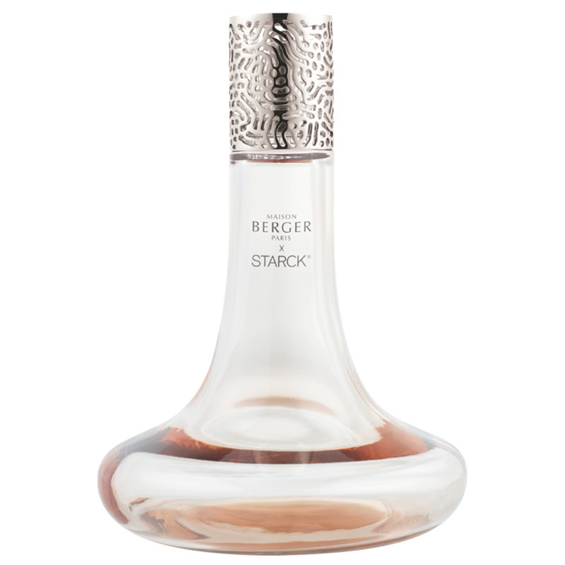 Cofanetto Lampe Berger X STARCK rosa con ricarica Peau de Soie