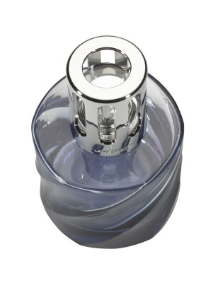Cofanetto Lampe Berger Spirale blu con ricarica Vento d'oceano