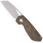 Coltello chiudibile Maserin W1gold fatcarbon Coltello chiudibile Maserin W1gold fatcarbon