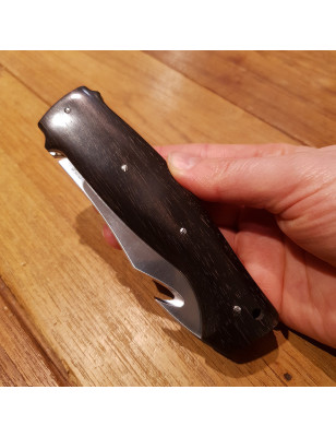 Coltello tascabile Skinner Viper Venator legno di Ebano