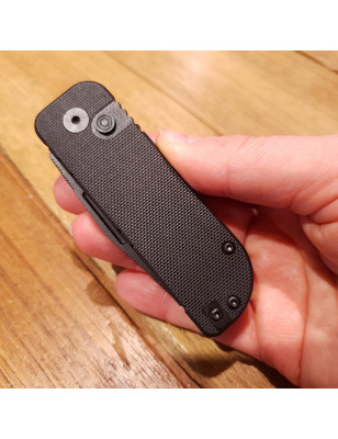 Coltello chiudibile sportivo EDC G10 nero | Black Fox Nu-Bowie