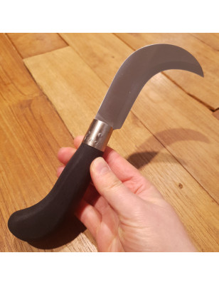 Roncola chiudibile Old Bear legno multistrato nero 21 cm