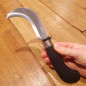 Roncola chiudibile Old Bear legno multistrato nero 21 cm