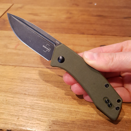 Coltello chiudibile Boker Worldwide 2.0 G10 verde