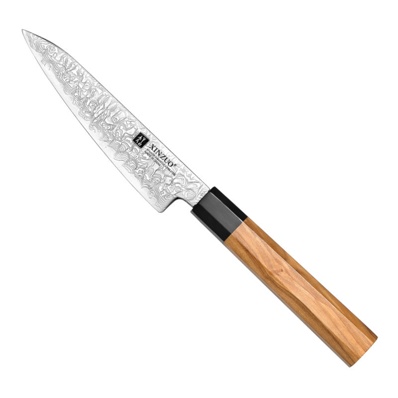 Coltello cucina Utility damasco XinZuo PM80-WY lama 13 cm Coltello cucina Utility damasco XinZuo PM80-WY lama 13 cm