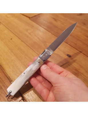 Coltello sfilato chiudibile Michele Fraraccio corno di Bue