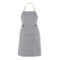 Grembiule da cucina Tiseco Sherlock Bricks bianco e nero Grembiule da cucina Tiseco Sherlock Bricks bianco e nero