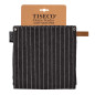 Grembiule da cucina Tiseco Sherlock Stripe nero Grembiule da cucina Tiseco Sherlock Stripe nero