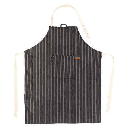 Grembiule da cucina Sherlock Stripe nero