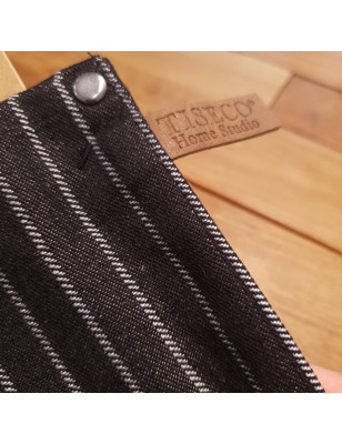 Grembiule da cucina Sherlock Stripe nero