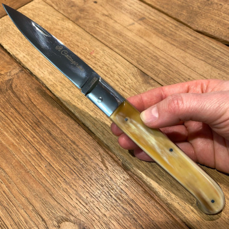 Coltello chiudibile Caltagirone Fraraccio corno di Bue cm 23