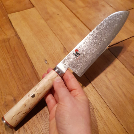 Coltello cucina Santoku Miyabi 5000MCD cm 18