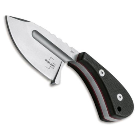 Mini coltello lama fissa Boker Plus Sigyn G10 nero