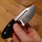 Mini coltello lama fissa Boker Plus Sigyn G10 nero