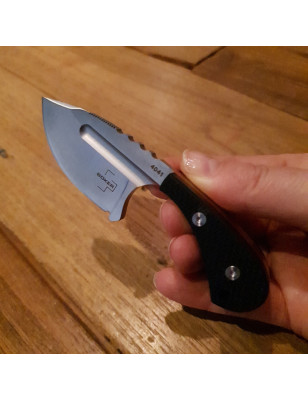 Mini coltello lama fissa Boker Plus Sigyn G10 nero