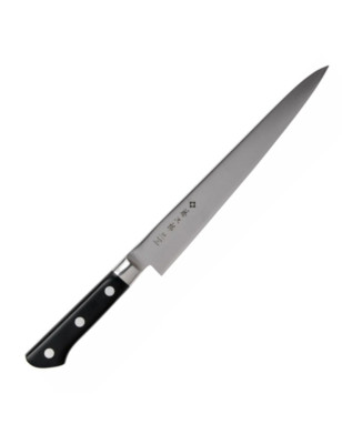 Coltello cucina trinciante stretto Tojiro DP3 lama 3 strati 24 cm