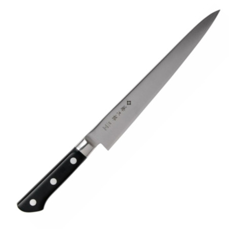 Coltello cucina trinciante stretto Tojiro DP3 lama 3 strati 24 cm