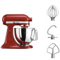 Planetaria KitchenAid Artisan rossa testa reclinabile 4,8 litri