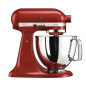 Planetaria KitchenAid Artisan rossa testa reclinabile 4,8 litri Planetaria KitchenAid Artisan rossa testa reclinabile 4,8 litri