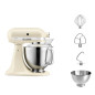 Planetaria KitchenAid Artisan crema testa reclinabile 4,8 litri Planetaria KitchenAid Artisan crema testa reclinabile 4,8 litri