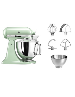 Planetaria KitchenAid Artisan pistacchio testa reclinabile 4,8 litri