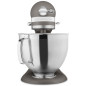 Planetaria KitchenAid Artisan grigia testa reclinabile 4,8 litri Planetaria KitchenAid Artisan grigia testa reclinabile 4,8 litri