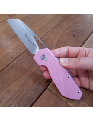 Coltello chiudibile Maserin 371 W2 G10 rosa