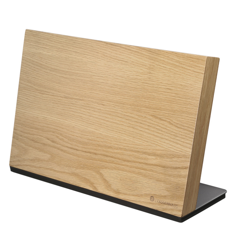Ceppo coltelli magnetico Zassenhaus Studio legno di Quercia