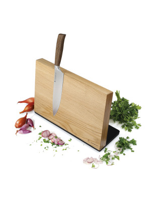 Ceppo coltelli magnetico Zassenhaus Studio legno di Quercia
