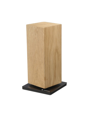 Ceppo porta coltelli magnetico girevole Zassenhaus legno Quercia