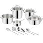 Batteria Pentole Lagostina Icona acciaio inox 13 pezzi Batteria Pentole Lagostina Icona acciaio inox 13 pezzi