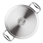 Tegame Lagostina Accademia Lagofusion acciaio inox 28 cm Tegame Lagostina Accademia Lagofusion acciaio inox 28 cm