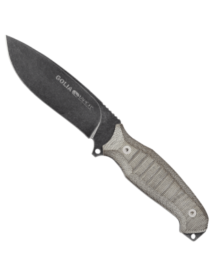 Robusto coltello a lama fissa per caccia pesca outdoor bushcraft