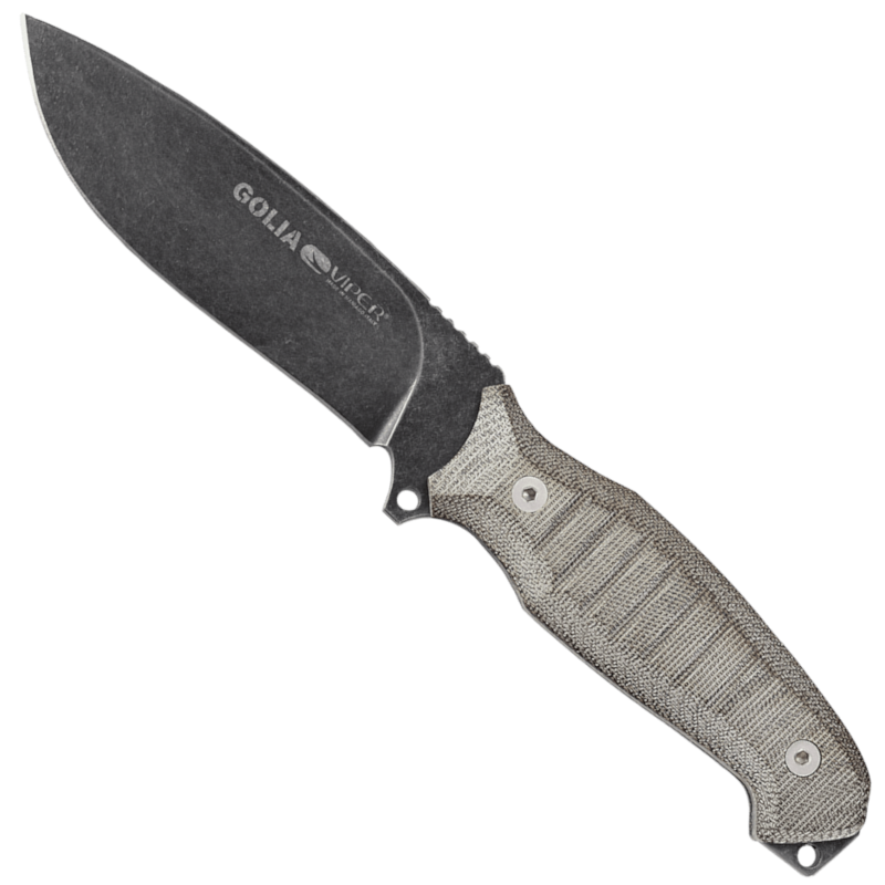 Coltello lama fissa Viper Golia ECG canvas micarta verde Coltello lama fissa Viper Golia ECG canvas micarta verde