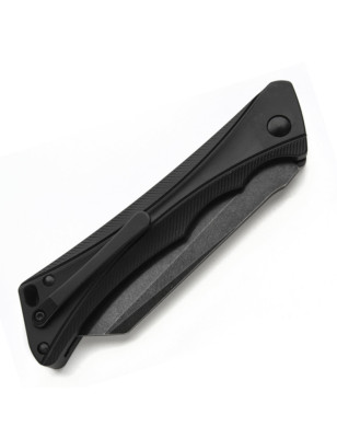 Coltello chiudibile AKC X-treme Smarty alluminio nero lavato