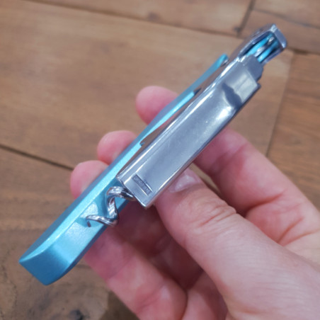Cavatappi a doppia leva Farfalli XL azzurro
