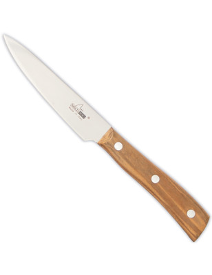 Ceppo magnetico in legno completo di 5 coltelli Maglio Nero Iside