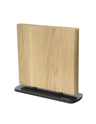 Ceppo magnetico in legno completo di 5 coltelli Maglio Nero Iside