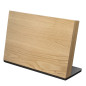 Ceppo magnetico in legno completo di 5 coltelli XinZuo PM80 Ceppo magnetico in legno completo di 5 coltelli XinZuo PM80