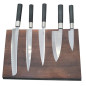 Ceppo magnetico in legno completo di 5 Coltelli kai Wasabi Ceppo magnetico in legno completo di 5 Coltelli kai Wasabi