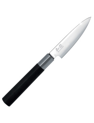 Ceppo magnetico in legno completo di 5 Coltelli kai Wasabi