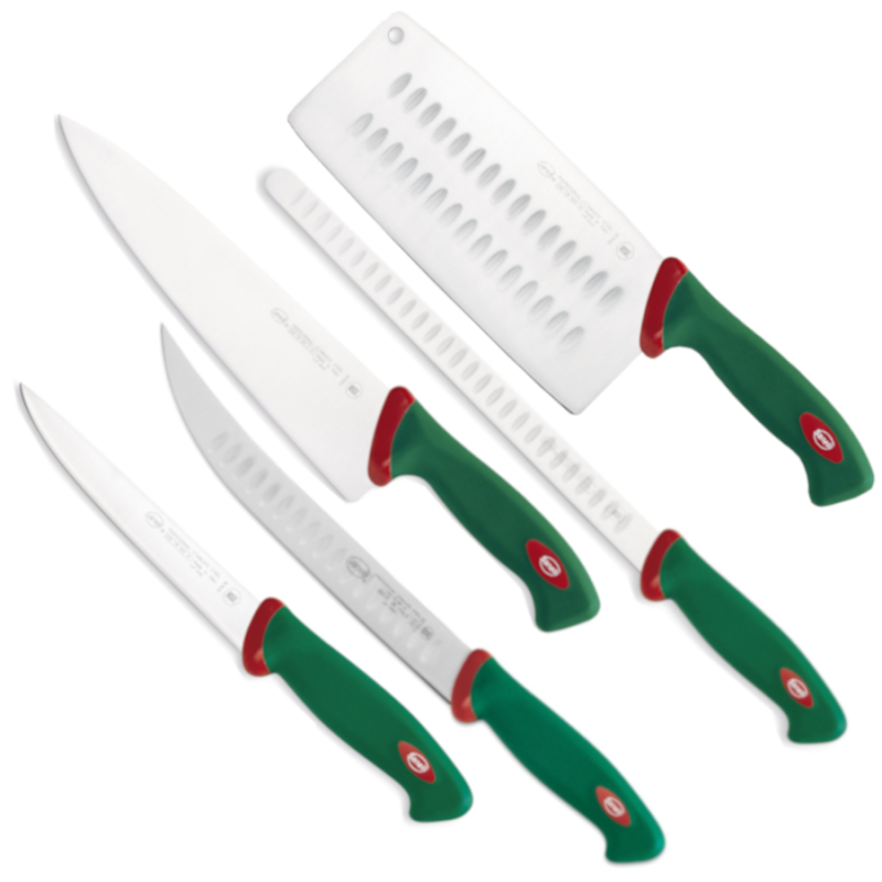 Set 5 coltelli professionali da cuoco Sanelli kit base Set 5 coltelli professionali da cuoco Sanelli kit base