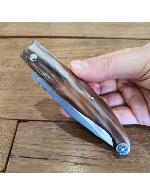 Coltello da tasca calabrese L'artigiano Scarperia corno di bue 21 cm