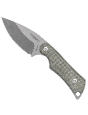 Coltello caccia Mercury Kali Drop Point Canvas Micarta naturale
