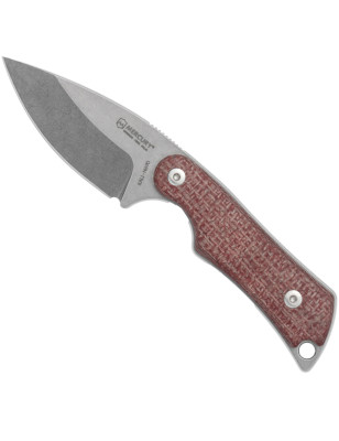 Coltello caccia lama fissa Mercury Kali Canvas Micarta rossa