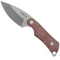 Coltello caccia lama fissa Mercury Kali Canvas Micarta rossa Coltello caccia lama fissa Mercury Kali Canvas Micarta rossa