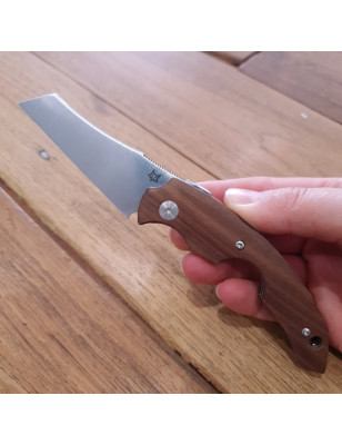 Coltello chiudibile tagliasigari Fox Virtus legno di noce