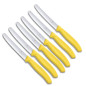 Set 6 coltelli da tavola Victorinox giallo
